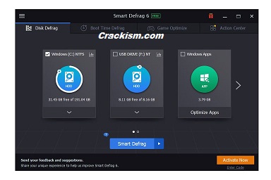 IObit Smart Defrag Pro Crack + Activation Key (100% Fix)